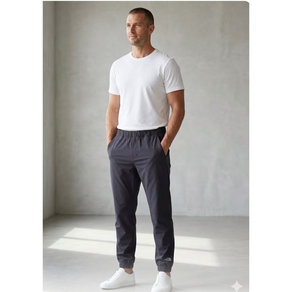 The North Face Mens City Standard Jogger Pants Grey Small NF0A52Z7